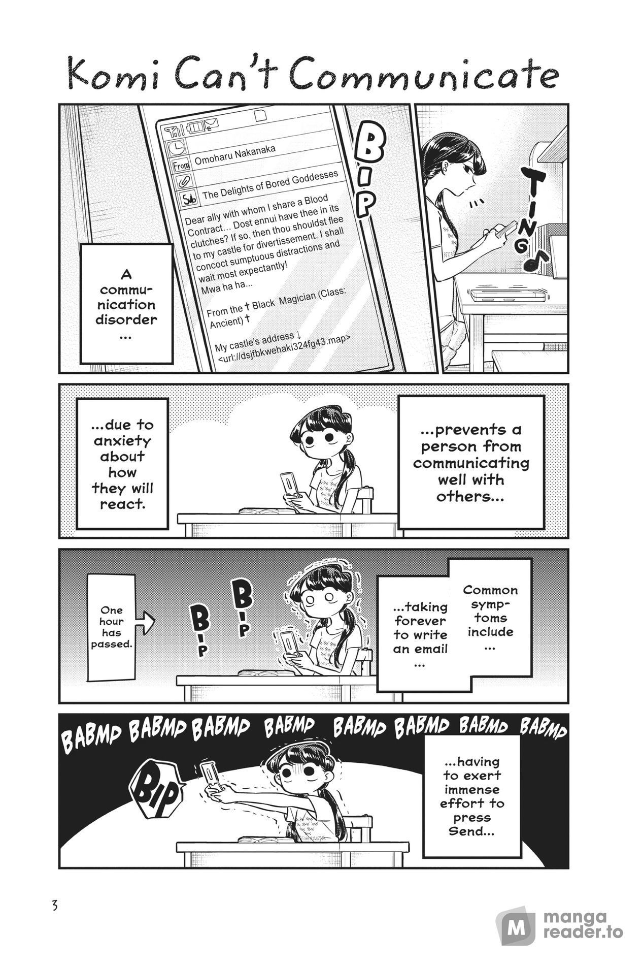 Komi Can’t Communicate, Chapter 48 image 01